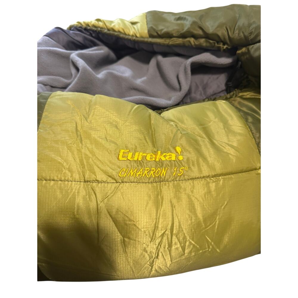 Eureka Cimarron 15 Mummy Sleeping Bag Long Green Camping